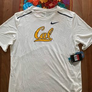 Cal Branded Nike Short Sleeve Shirt - L